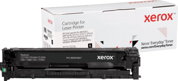 XEROX 006R03807 - Toner - HP - schwarz - HP 131X / 125A / 128A - rebuilt