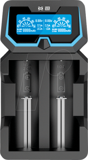XTAR X2 - Schnelladegerät Li-Ion / Ni-MH