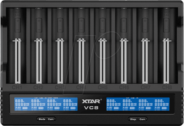 XTAR VC8 - USB Ladegerät