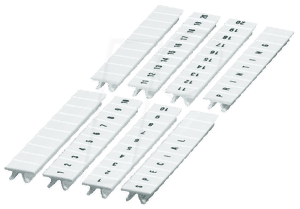 ZB 6LGS 01-10 - Beschriftungsstreifen 1-10 für 6
