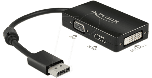 DELOCK 62656 - DisplayPort Adapter