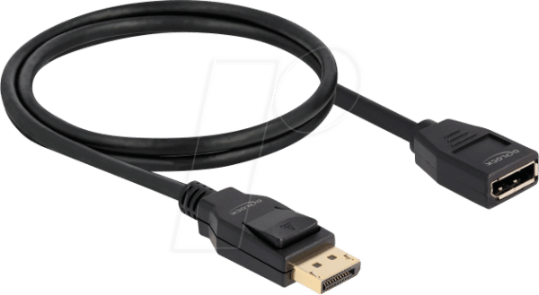 DELOCK 80001 - Kabel DisplayPort 1.2 Stecker > DisplayPort Buchse 4K 60 Hz