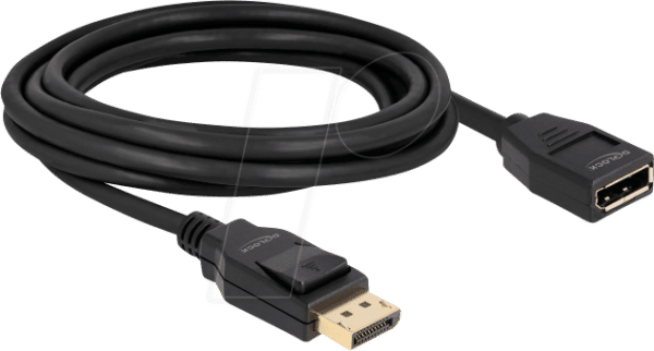 DELOCK 80003 - Kabel DisplayPort 1.2 Stecker > DisplayPort Buchse 4K 60 Hz