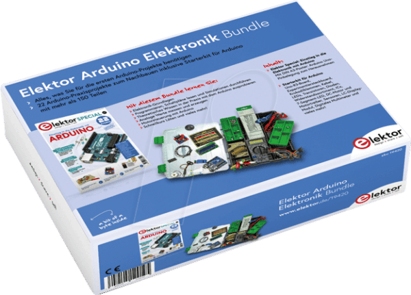 ELEKTOR 19420 - Elektor Arduino Elektronik Bundle (DE)