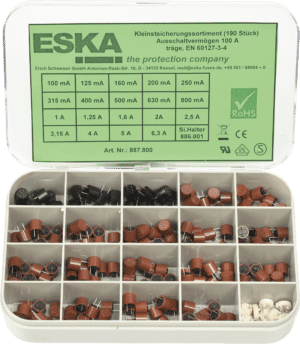 ESKA 887.800 - Sortiment - Kleinstsicherungen