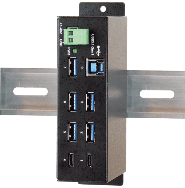 EXSYS EX-1197 - 7 Port USB 3.0/3.1 Metall HUB
