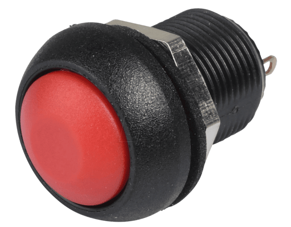IL12L RT - Drucktaster IL 12 mm - gewölbt