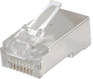 LOGILINK MP0004 - Modularstecker CAT5e geschirmt