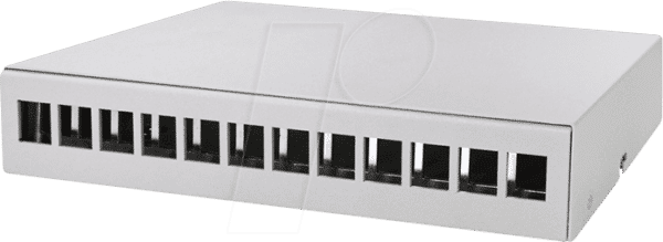 LOGILINK NP0094 - Keystone Leergehäuse 12 Port