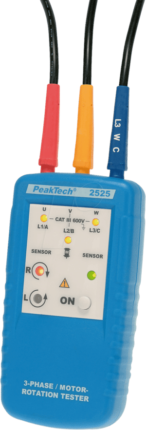 PEAKTECH 2525 - Motor-Drehrichtungsanzeiger