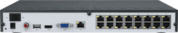 REO NVS16-5KB8-A - Netzwerk-Videorekorder