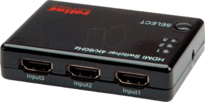 ROLINE 14013575 - 4K HDMI Switch 3-Port