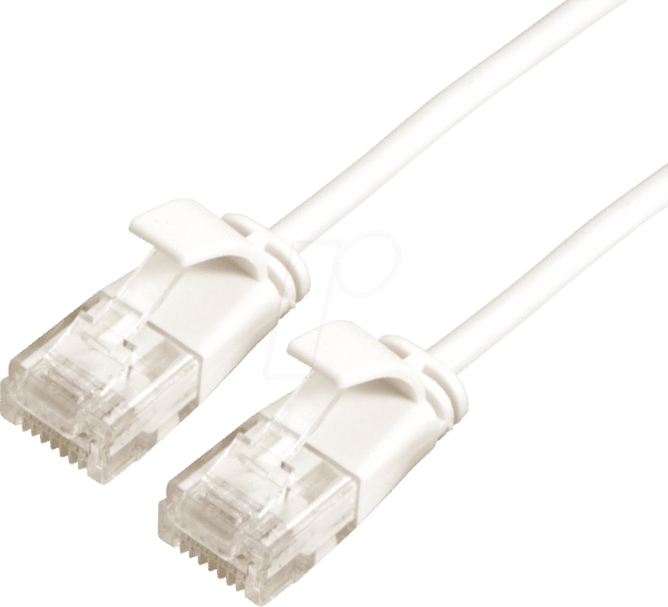 ROLINE 21150979 - Patchkabel Cat.6a UTP weiß 0.3m