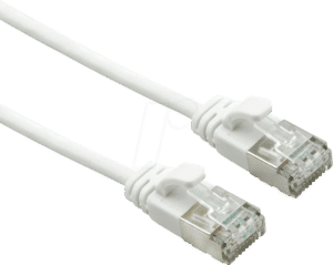 ROLINE 21151705 - Patchkabel Cat.6a U/FTP weiß 5m