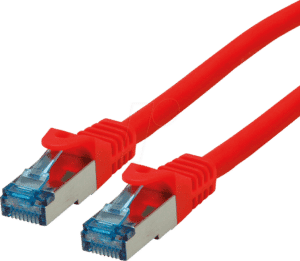 ROLINE 21152813 - Patchkabel Cat.6a S/FTP PiMF rot 3m