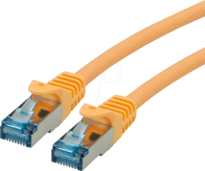 ROLINE 21152829 - Patchkabel Cat.6a S/FTP PiMF gelb 20m