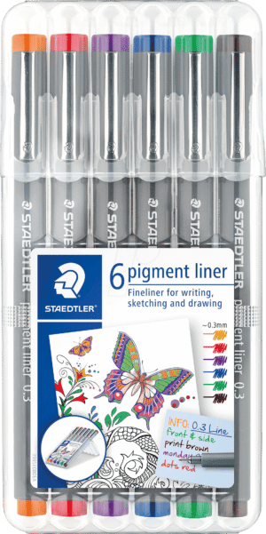 STAEDTLER 3083B6 - Pigmet Liner