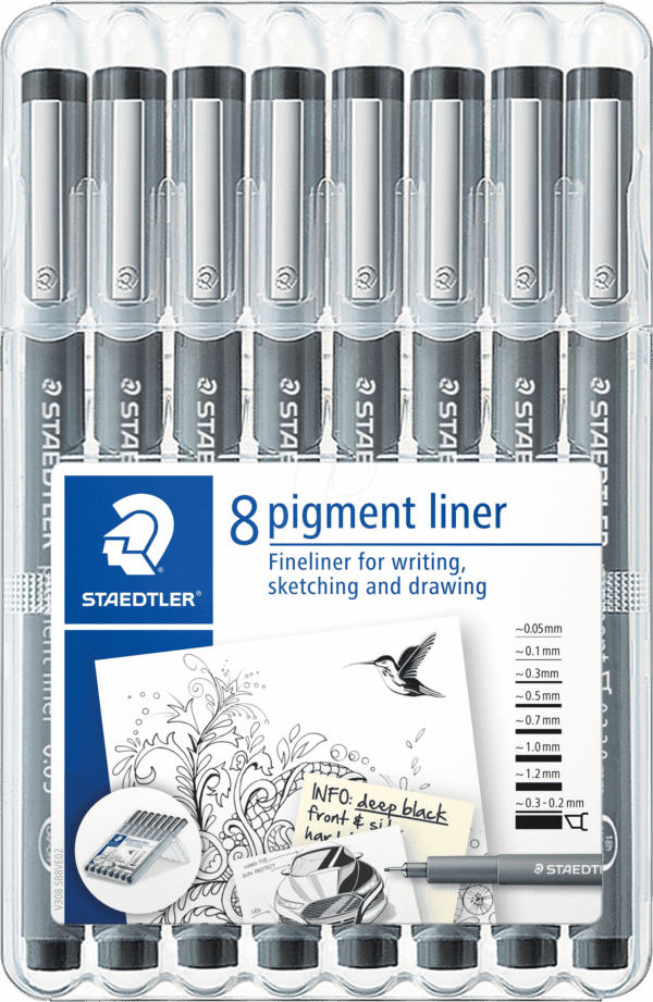STAEDTLER 308SB8 - Pigmet Liner