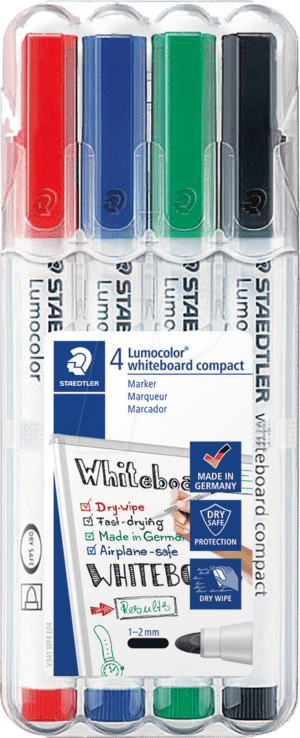 STAEDTLER 341WP4 - Whiteboard Marker