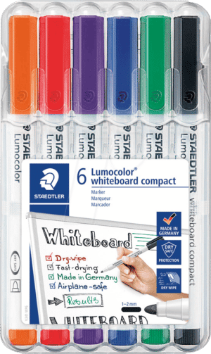 STAEDTLER 341WP6 - Whiteboard Marker