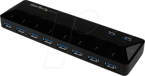 ST 103008U2C - USB 3.0 10 Port Hub mit Lade-/ Sync-Port 2x 1