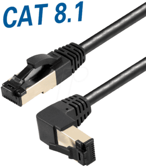 TME TI49-1L - Patchkabel Cat.8.1 S/FTP gewinkelt / gerade