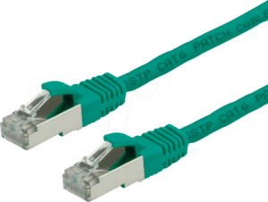 VALUE 21991273 - Patchkabel Cat.6 S/FTP PIMF grün 7m