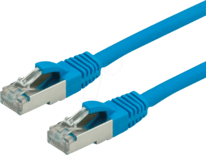 VALUE 21991274 - Patchkabel Cat.6 S/FTP PIMF blau 7m