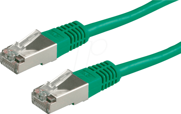 VALUE 21990814 - Patchkabel Cat.6 S/FTP PIMF grün 1.5m