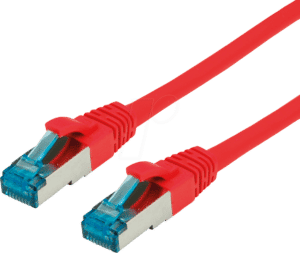 VALUE 21991922 - Patchkabel Cat.6a S/FTP PIMF rot 2m