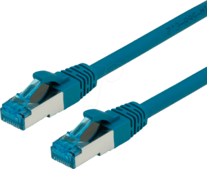 VALUE 21991994 - Patchkabel Cat.6a S/FTP PIMF blau 1.5m