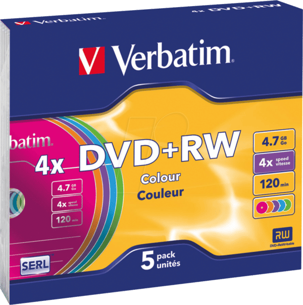 VERBATIM 43297 - DVD+RW 4