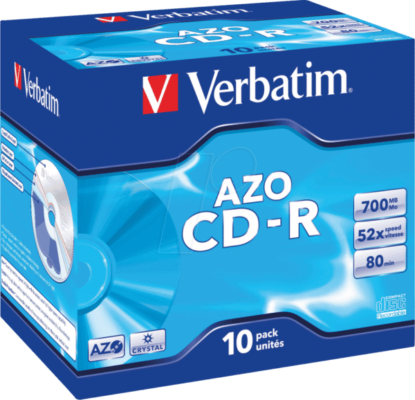 VERBATIM 43327 - CD-R AZO