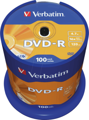 VERBATIM 43549 - Verbatim DVD-R 4