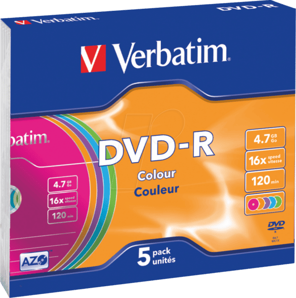 VERBATIM 43557 - Verbatim DVD-R 4