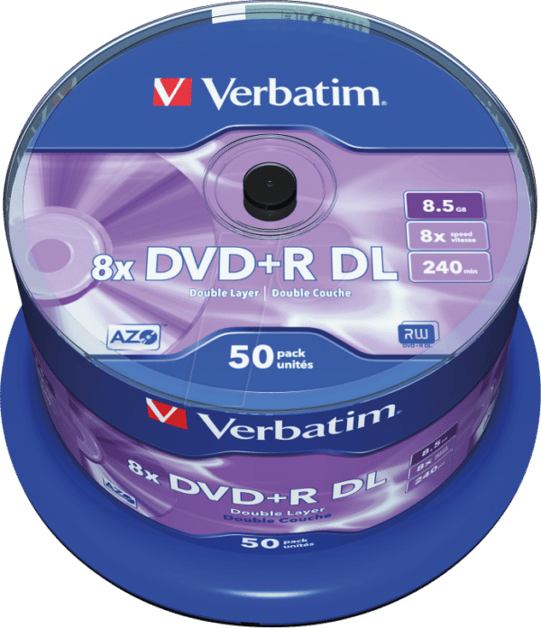 VERBATIM 43758 - DVD+R 8