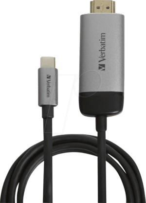 VERBATIM 49144 - Adapterkabel USB C  > HDMI