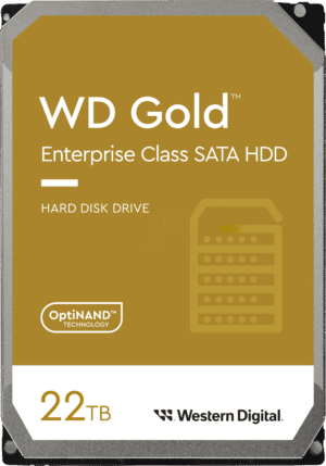 WD221KRYZ - 22TB Festplatte WD Gold - Datacenter
