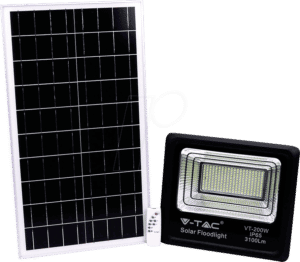 VT-8577 - LED-Flutlicht mit Solarpanel