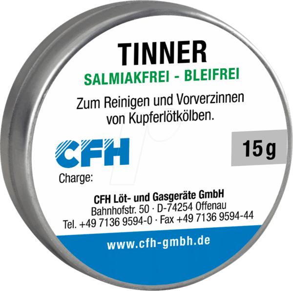 CFH 52228 - Tinner salmiakfrei 15 g