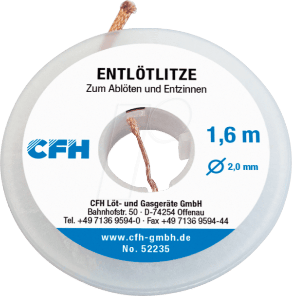 CFH 52235 - Entlötlitze EL 235