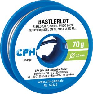 CFH 52329 - Bastlerlot BL 329 bleifrei 70 g