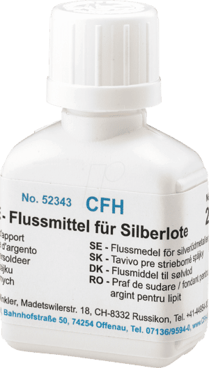 CFH 52343 - Flussmittel für Silberlote FM 343 25 g