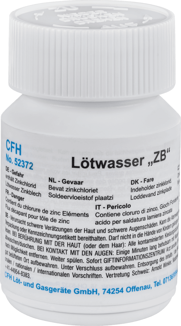 CFH 52372 - Lötwasser LWZ 372 100 g Zinkblech