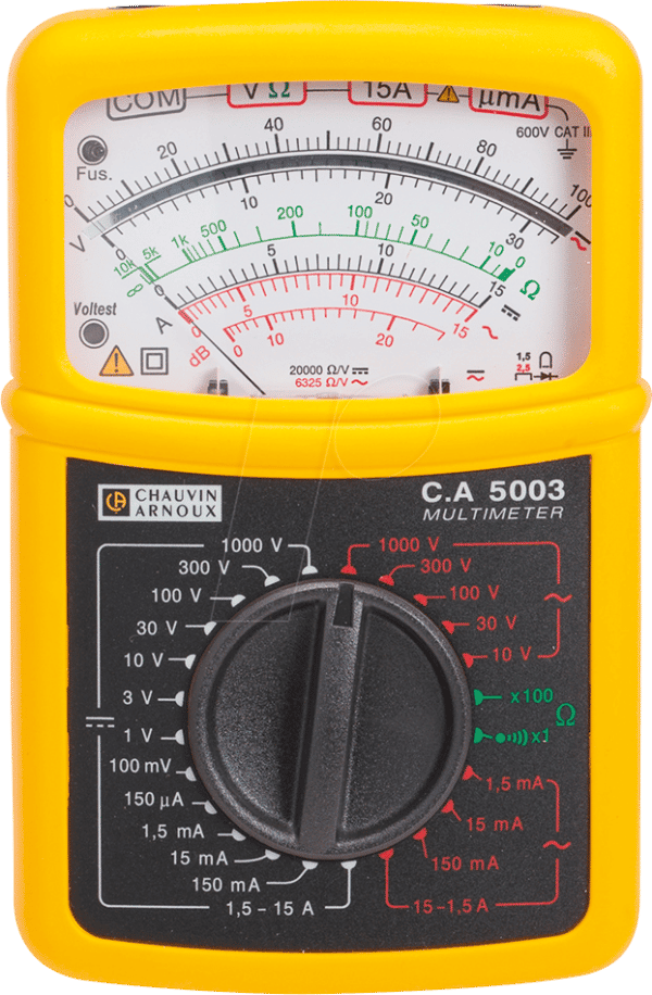 CHAU P01196522E - Multimeter C.A 5003