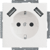 EL BJ 20 EUU-84 - Schutzkontakt USB-Steckdose