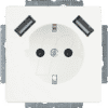 EL BJ 20 EUU-884 - Schutzkontakt USB-Steckdose