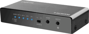 LOGILINK HD0039 - 2x2 HDMI Matrix Switch