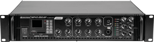 OMNI 80709787 - 6-Zonen-ELA-Mono-Mischverstärker