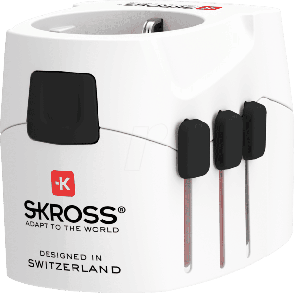 SKROSS PLW AC - SKROSS World Adapter Pro Light World 1xUSB+1xUSB-C